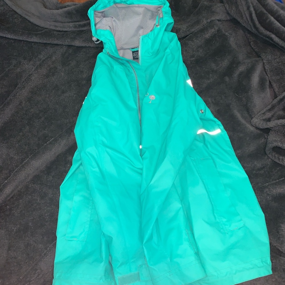 Women’s teal windbreaker